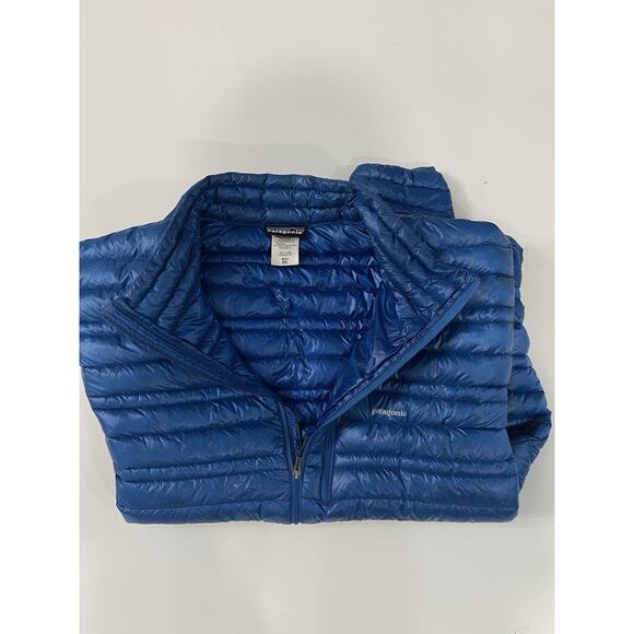Patagonia Ultralight Goose Down Jacket Mens XXL Blue - Picture 6 of 6